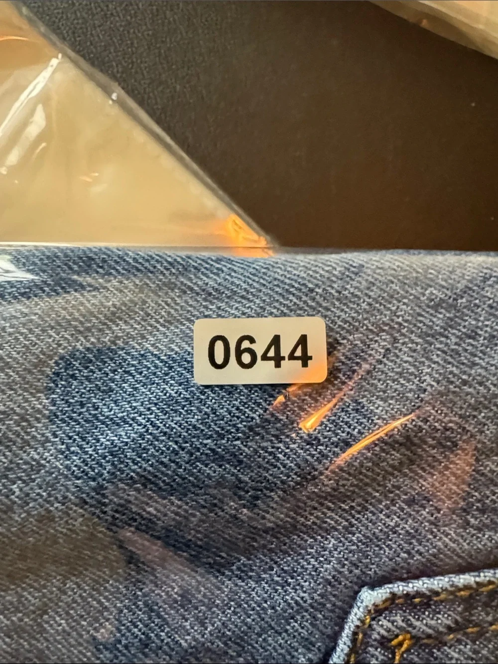 Cinch Men's Straight Blue Denim Jeans Size 44X32 Country Western 100% Cotton